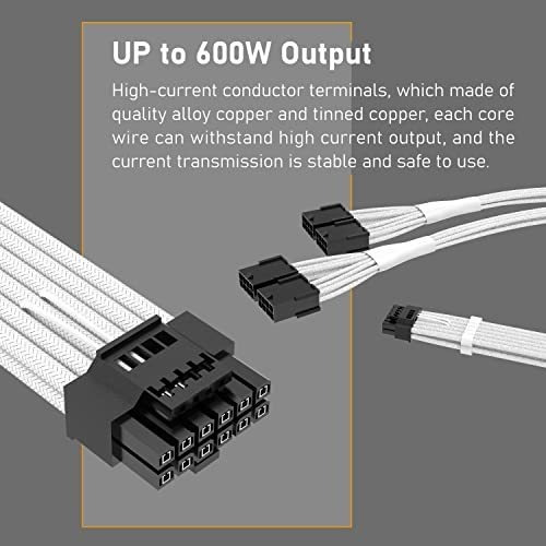 Extensión De Cable Ezdiy-fab Gpu Power Sleeve, 16 Pines (12+
