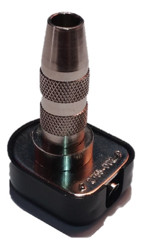 Conector Microfono 1/4 Hembra 90 Grados Metalico (2 Unidad)