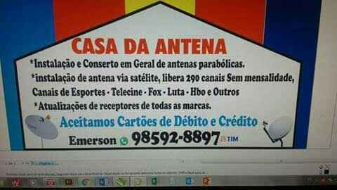 Imagem 1 de 1 de Cs Provedor Satelite E Net Tv
