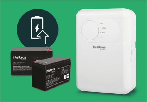 Fonte De Alimentação Ininterrupta 5a Fa 1250s Intelbras