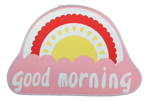 Bajada De Cama Infantil Alfombra Lisa Morning Choapino Nube