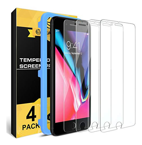 Cerca De Pow [4 Pack] Para iPhone 8 / iPhone 7 Uz84w