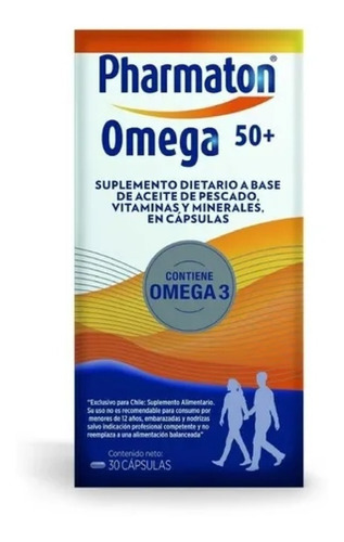 Pharmaton Essential Suplemento Dietario Omega 50+ X 30 Caps