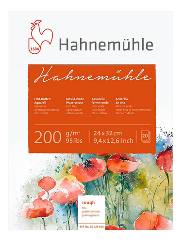 Hahnemühle 24x32 200g 20h Grano Grueso