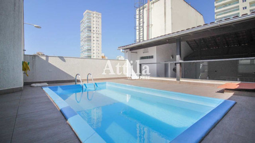 Imagem 3 de 26 de Cobertura Com 3 Dorms, Enseada, Guarujá - R$ 830 Mil, Cod: 525 - V525