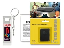 Comprar Kit Ps2 Memory Card 16mb + Pendrive 64gb Para Ps2 Fat Slim