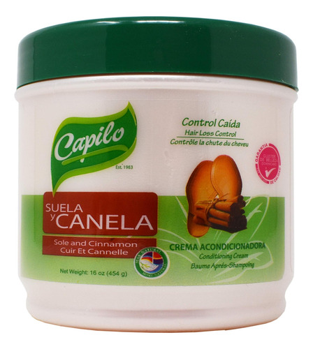Mascarilla Fortalecedora De Lenguado Capilo Y Canela (bote D