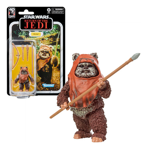 Figura Wicket Star Wars The Black Series - Kenner