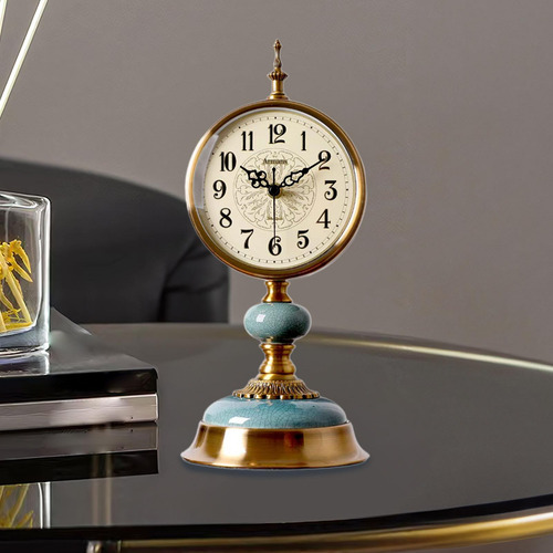 Relógio De Mesa Retrô Decoração Prático Criativo