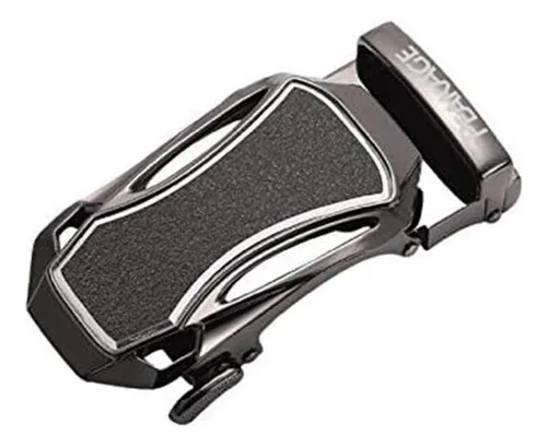 Cinturón De Vestir De Trinquete De Cuero Genuino Peakage Par
