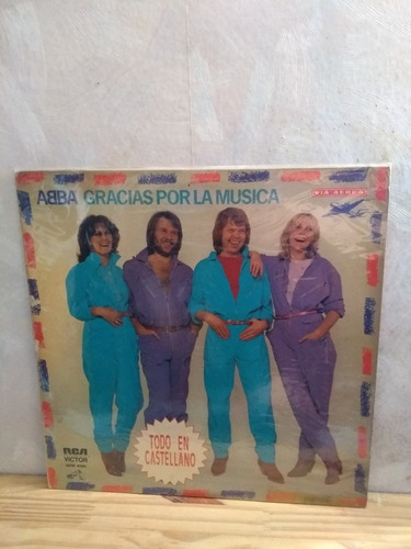 Vinilo Lp Abba - Gracias Por La Música ( Argentina )