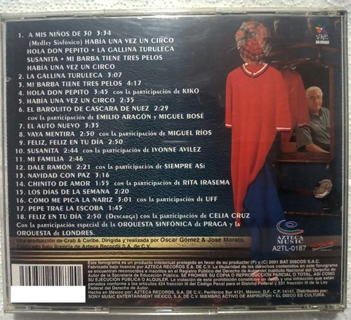 A Mis Niños De 30 Años Mi Piki Cd Original (Usado)