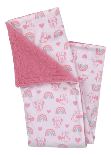Set De Mantas Para Bebés Disney Minnie Mouse Sherpa Super So