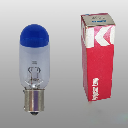 Imagem 2 de 3 de Lampada Para Projetor Marca Kondo Kp-8 12v/100w
