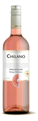 Vinho Rose Chileno Pink Moscato 750ml Chilano
