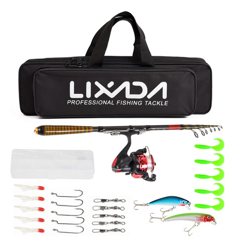 Set Organizador Lixada, Carrete Para Cañas De Pescar, Lure G