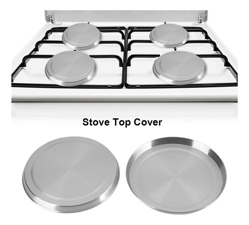 I Juego De 4 Fundas Para Quemadores De Cocina De Acero