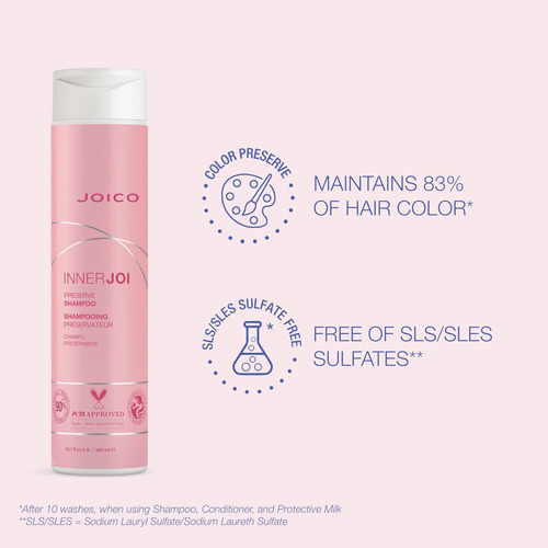 Shampoo Joico Innerjoi Preserve | Para Proteção Da Cor
