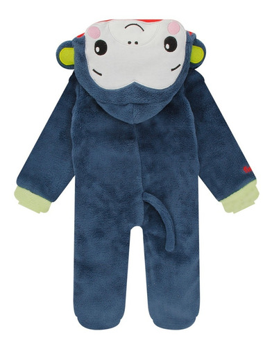 Imagen 1 de 4 de Pijama Con Capota Y Con Monito Fisher Price