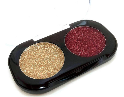 Paleta Sombras Ojos Glitter Gel Purpurina Tejar 2 Colores 