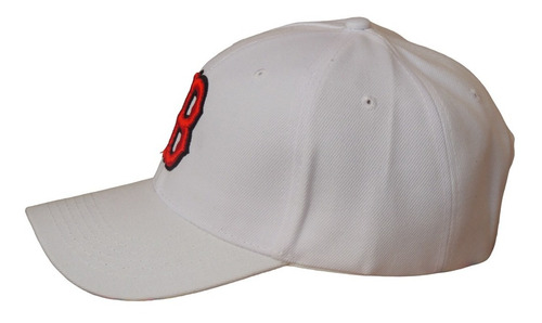 Imagen 2 de 3 de Gorra Boston B Elastizada Cerrada Gorra Hombre Mujer Premium