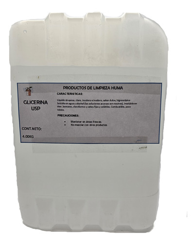 Glicerina Usp 4kg