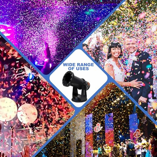 Mquina De Confeti Con Luces Led, Control Dmx - Eventos Dj