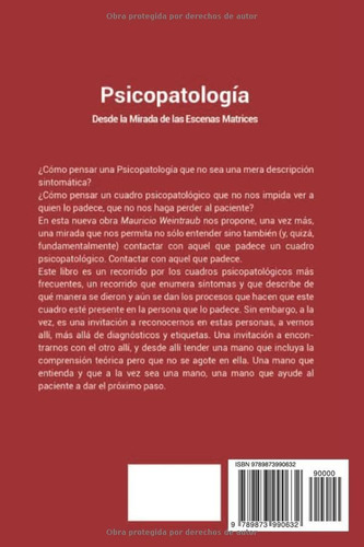 Psicopatologia: Desde La Mirada De Las Escenas Matrices (spa