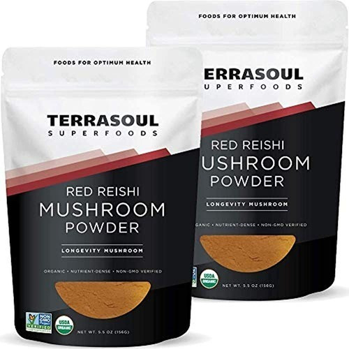 Terrasoul Superfoods Polvo De Hongo Organico Reishi (extrac