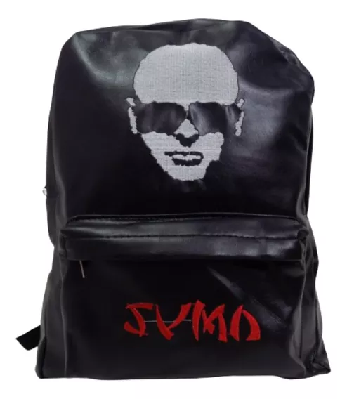  Mochilas De Sumo Divididos Cuero Bordadas Que Sea Rock