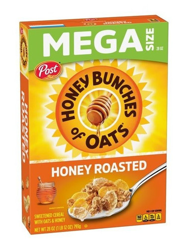 Cereal Honey Bunches Of Oats Miel Mega 793grs.