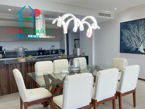 Cad La Isla Emerald I8. Amplio Departamento En Condominio De Playa Con Terraza Y Vista A Las Áreas Comunes