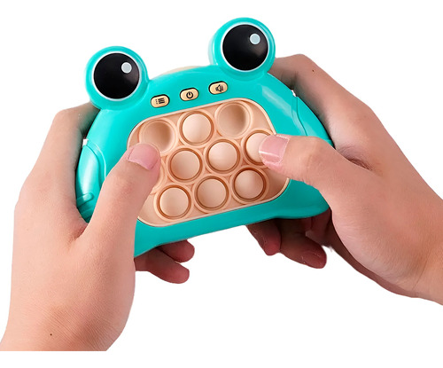Pop-it Mini Gamer Console Brinquedo Anti Stress Eletrônico Cor Verde