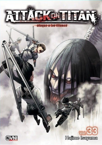 Attack On Titan 33 Manga Original En Español Ovni