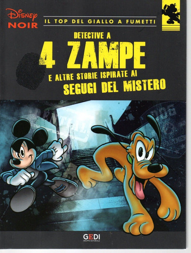Disney Noir Italiano N° 6 - Gedi 06 - Bonellihq Cx435 