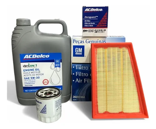 Kit Cambio Aceite 5w30 Chevrolet Onix 1.0 Turbo +2filtros