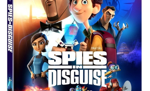 Blu Ray Spies In Disguise Estreno Dvd Disney 