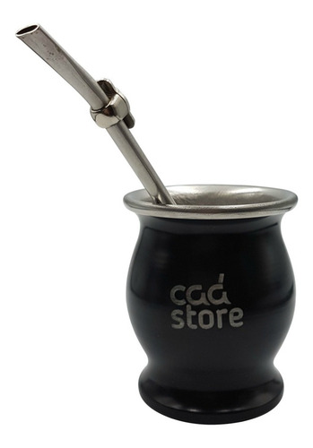 Mate Acero Inoxidable Termico ( Personalizado) + Bombilla