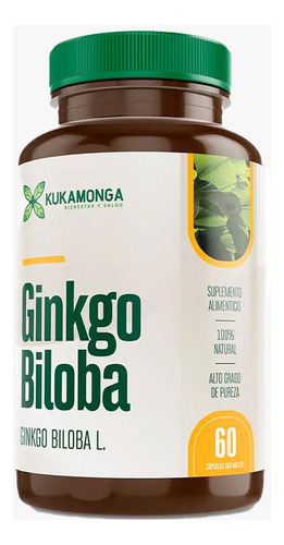 Ginko Bilboa Kukamonga 60 Cápsulas