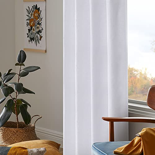 Cortinas De Algodón Blanco, Cortinas Blancas, Cortinas Y Cor