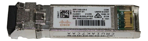 Transceivers 10g Cisco Sfp-10g-lr-s Monomodo 1310nm 10km
