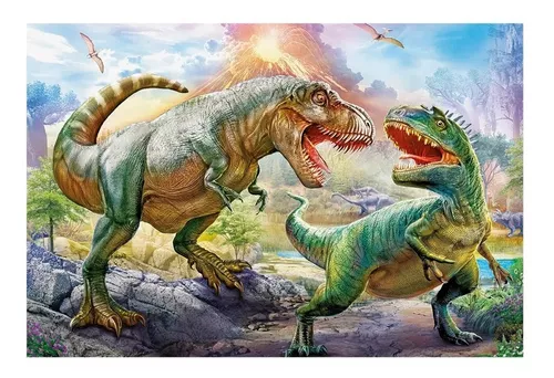 Puzzle 100 peças Dinossauros - Loja Grow