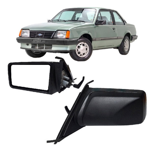 Retrovisor Externo Manual Chevrolet Monza 1991/93 Original