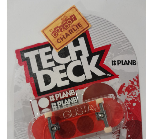 Techdeck | Skate | Plan B Gustavo (roja)