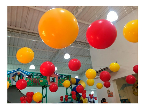 10 Unidades Balão Do Kiko Vinil 40cm Grande Bola Parque