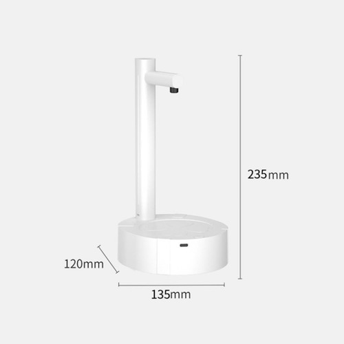 Dispenser De Agua Recargable 5v Para Bideones Y Botellones Blanco