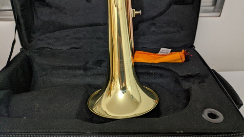 Imagem 5 de 5 de Flugelhorn Sib Jahnke Dourado Com Garantia - Oferta -
