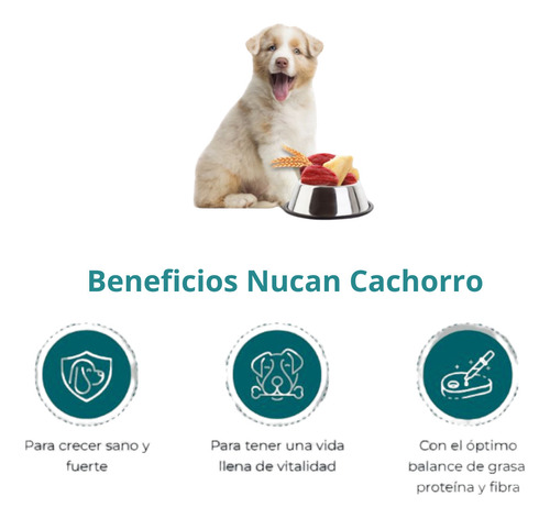 Croquetas Para Perro Nucan Cachorro 20 Kg + Regalo