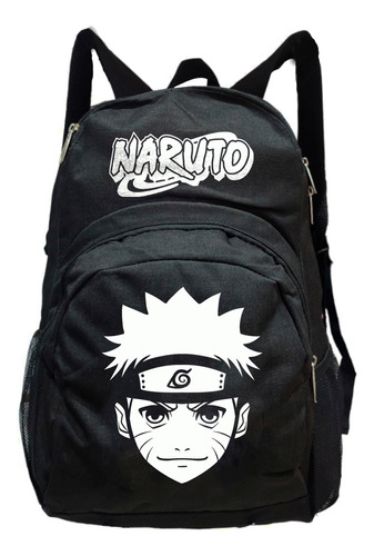 Mochila Naruto Face Anime 20l Grafimax