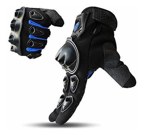 Scoyco Guantes De Motocicleta Con Dedos Completos, Ajustable